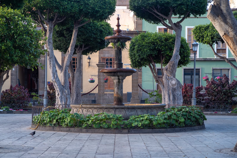 Plaza de Santiago en Gáldar.